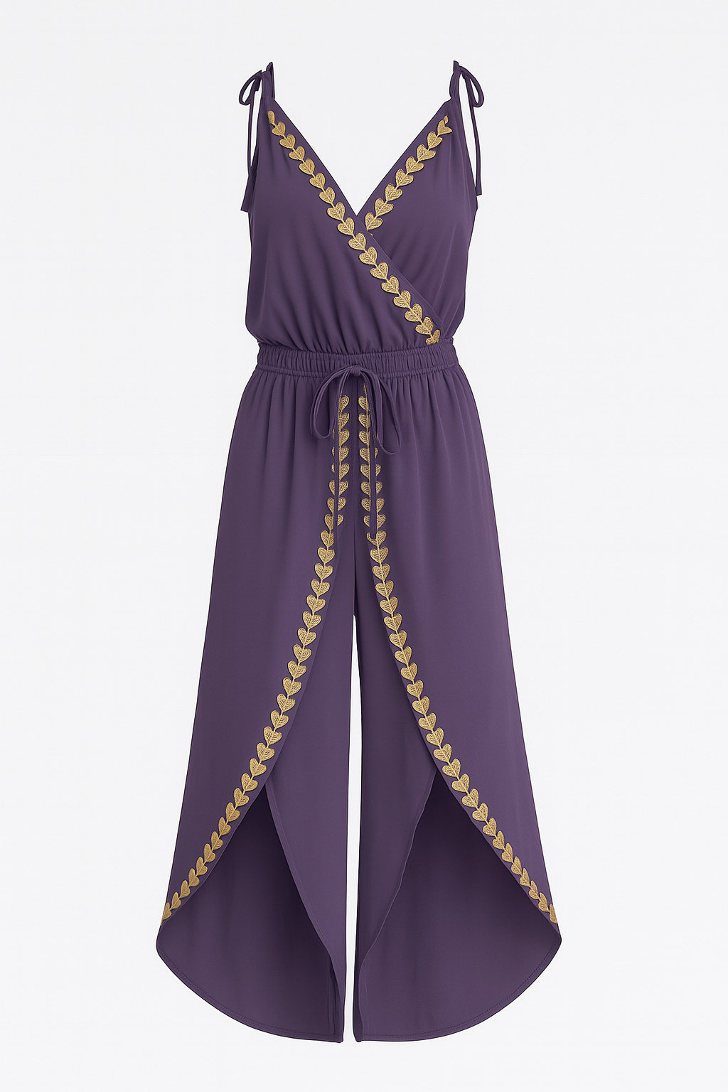 Lorena - Mono con Detalles Dorados