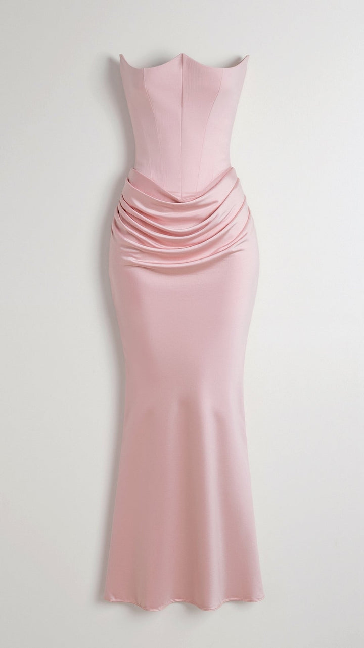 Esmeralda - Vestido largo con corsé
