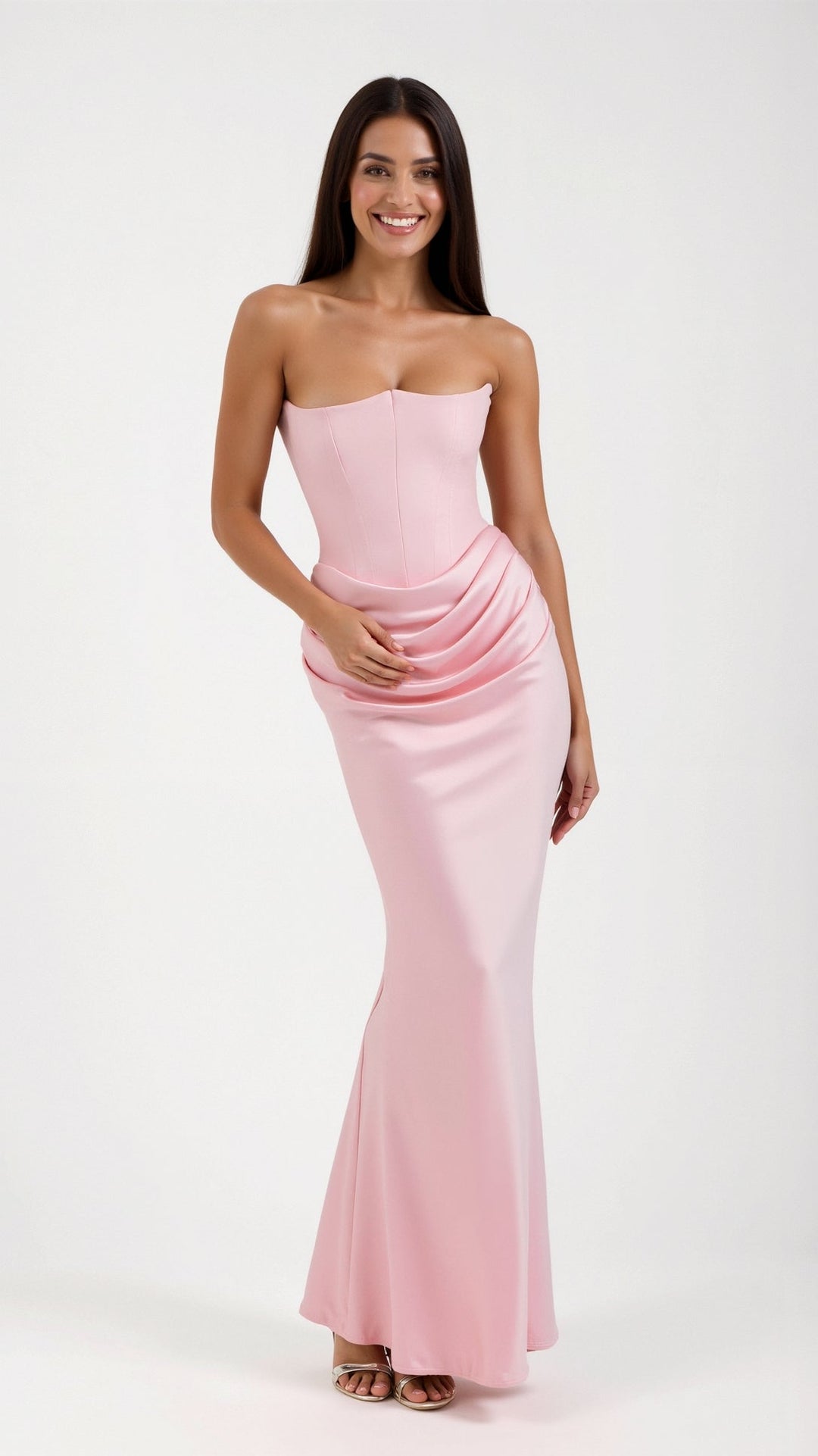 Esmeralda - Vestido largo con corsé
