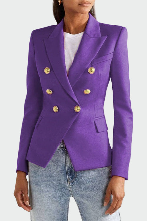 Blazer de línea clásica