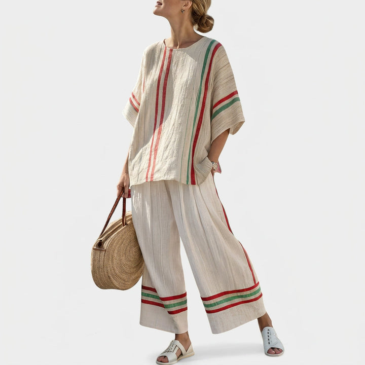 Beatriz - Conjunto Mediterráneo Rayas
