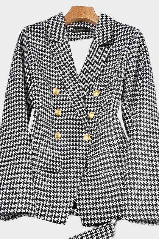 Blazer de línea clásica